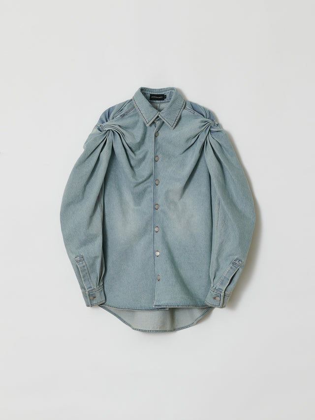 SS26 DENIM TWIST SHIRT (-40%)