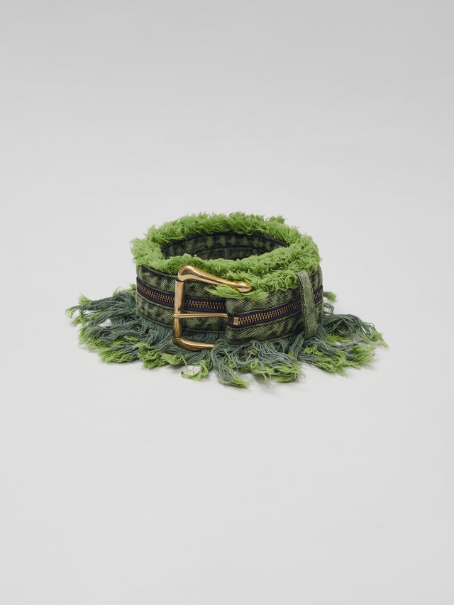 SS24 FRAY BELT (GREEN)