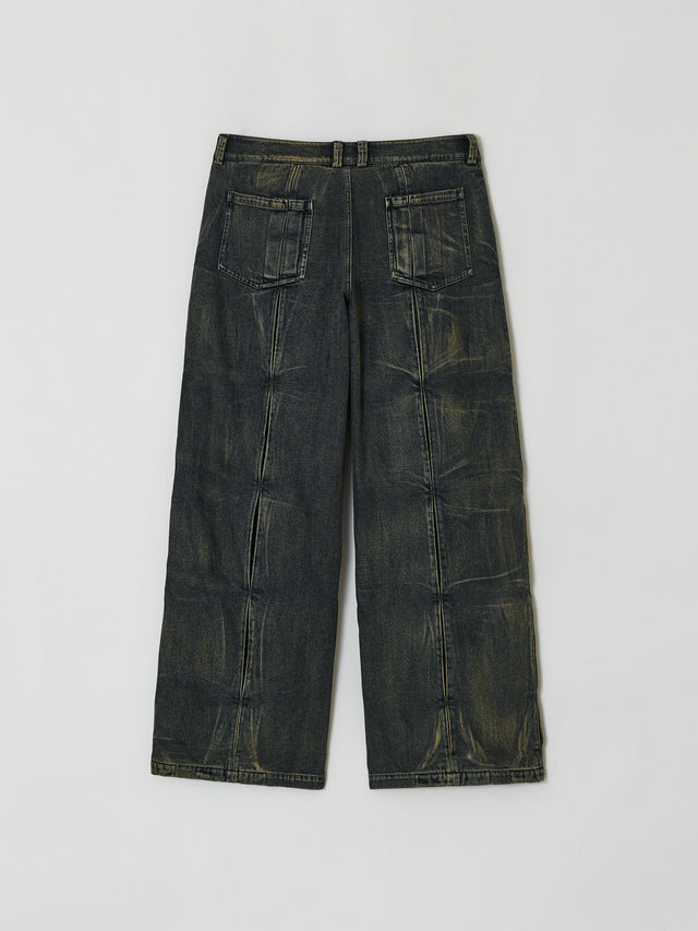 AW25 VERTICAL PLEATS JEANS (-30%)