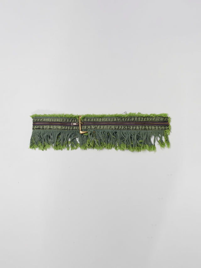 SS24 FRAY BELT (GREEN)