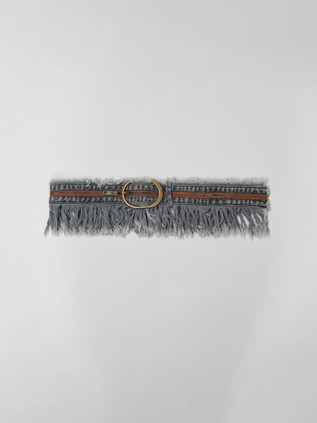 SS24 FRAY BELT (GREY)