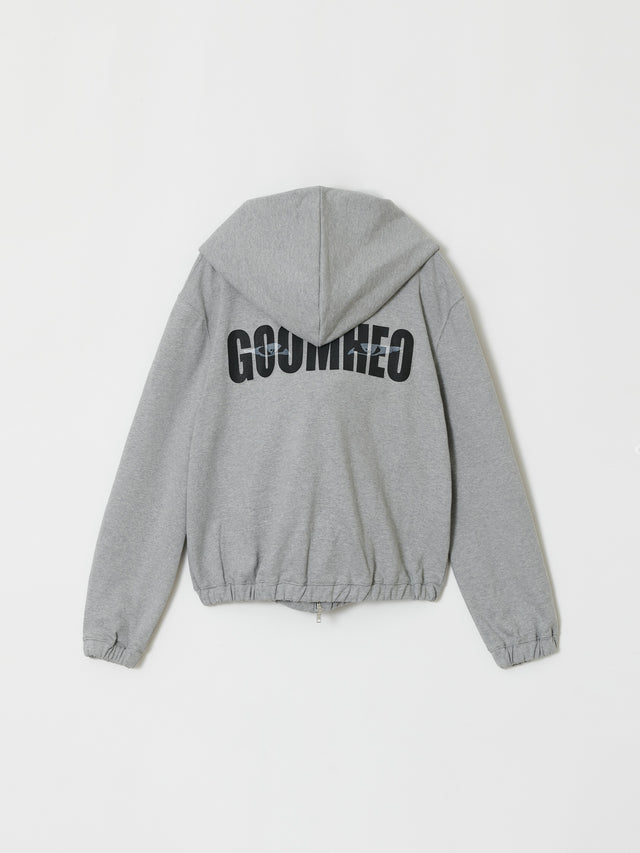 BACK EYES HOOD ZIP UP (-30%)