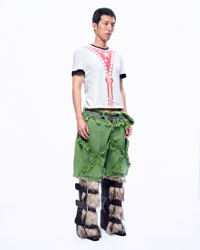 SS24 ZIPPER PRINT T-SHIRT (-40%)