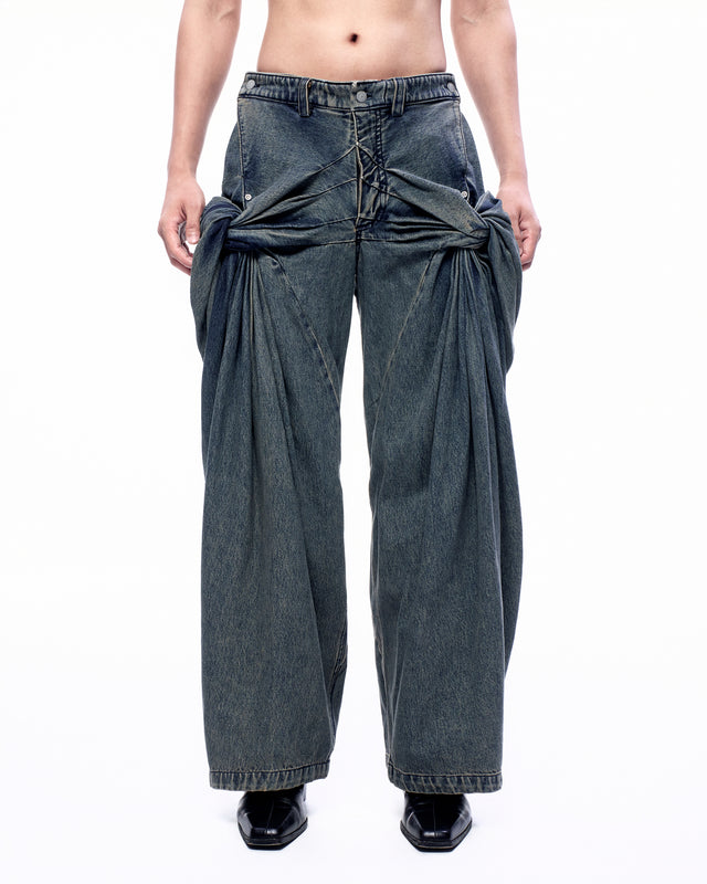 SS25 TWIST BAGGY JEANS (-30%)