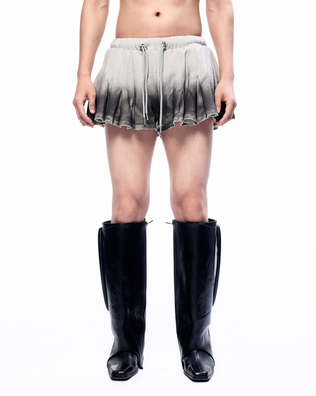 SS25 JERSEY PLEATED SHORTS (-40%)