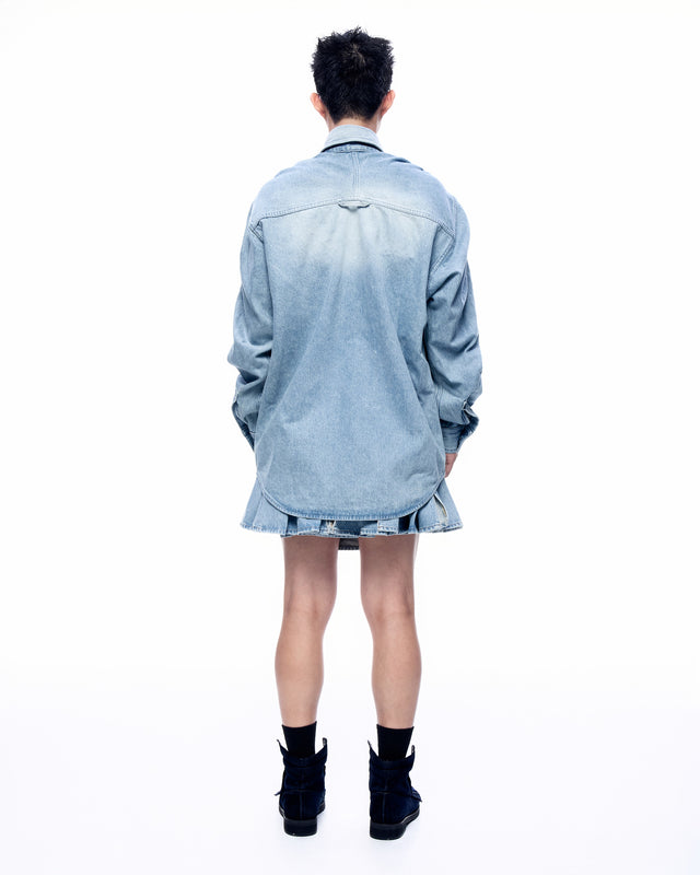 SS26 DENIM TWIST SHIRT (-40%)
