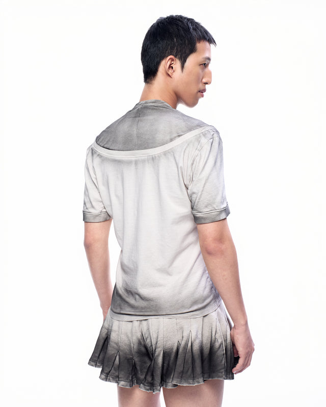 SS25 FRONT ZIP UP T-SHIRT (-30%)