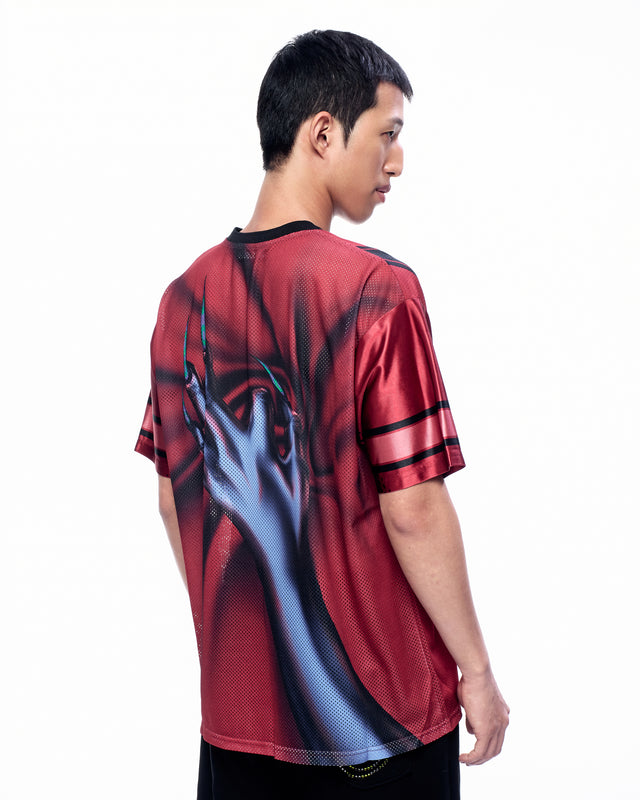 SS25 G00M RED FOOTBALL TOP (-30%)