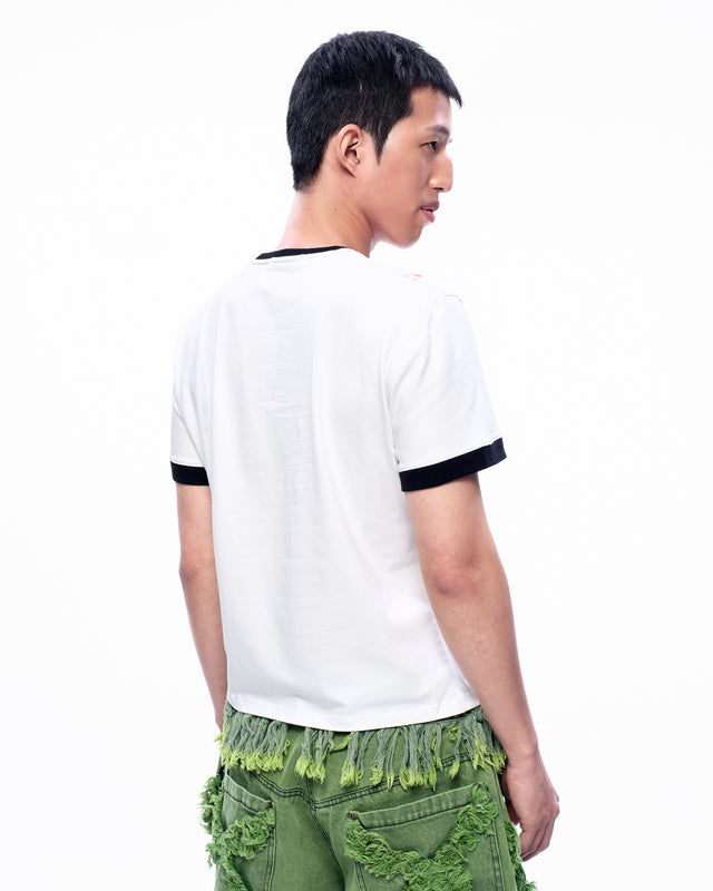SS24 ZIPPER PRINT T-SHIRT (-40%)