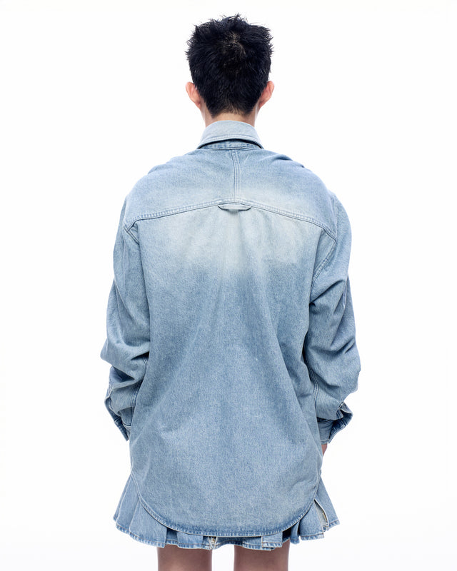 SS26 DENIM TWIST SHIRT (-40%)