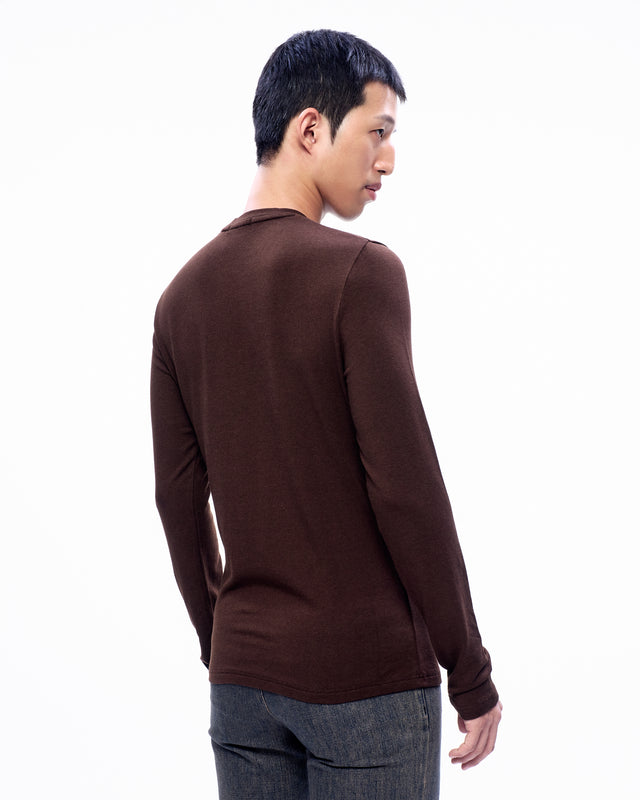 AW23 FURRY SKELETON PRINT LONG SLEEVES TOP (-30%)