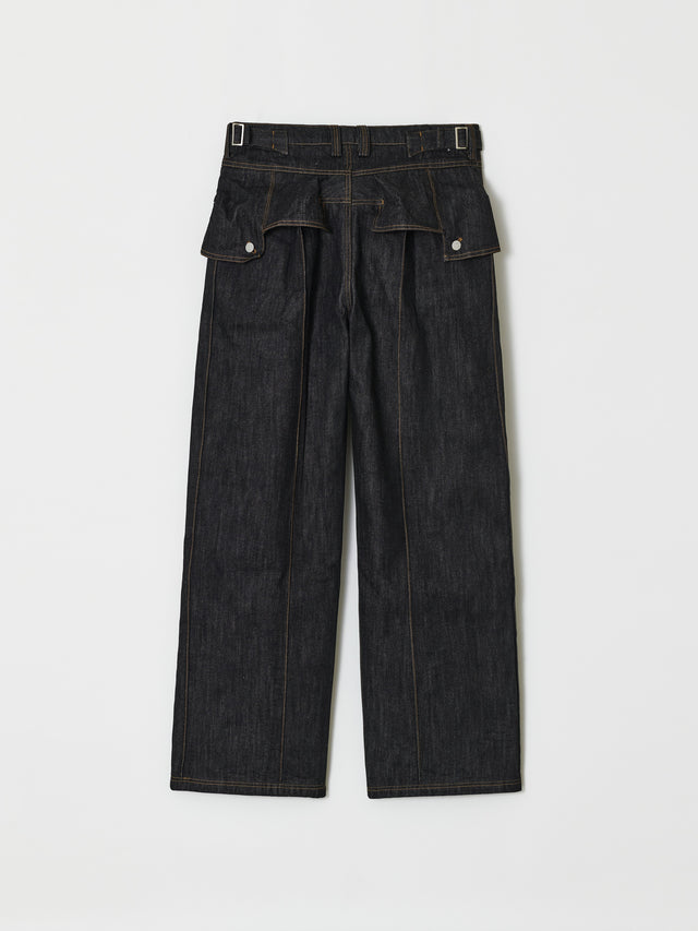 SS26 LONG BACK POCKET JEANS (-30%)