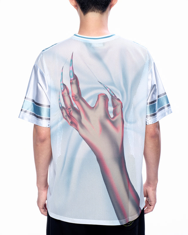 SS25 G00M WHITE FOOTBALL TOP (-30%)