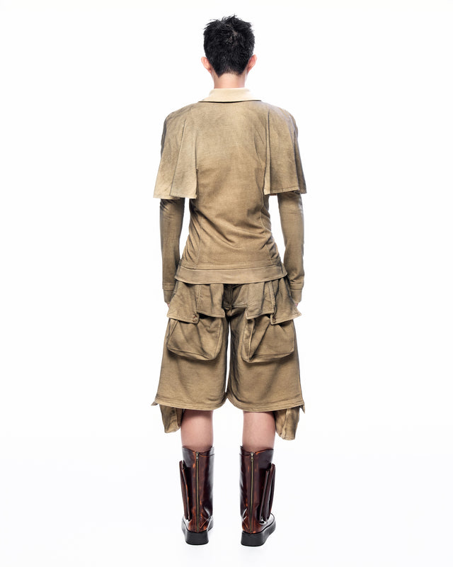 SS26 CAPE LONG SLEEVE ZIP UP (-30%)