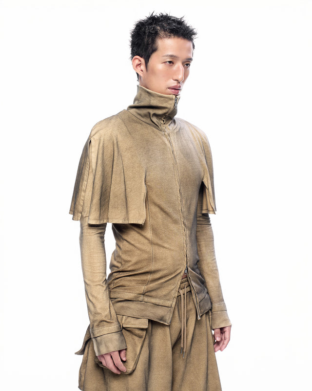 SS26 CAPE LONG SLEEVE ZIP UP (-30%)