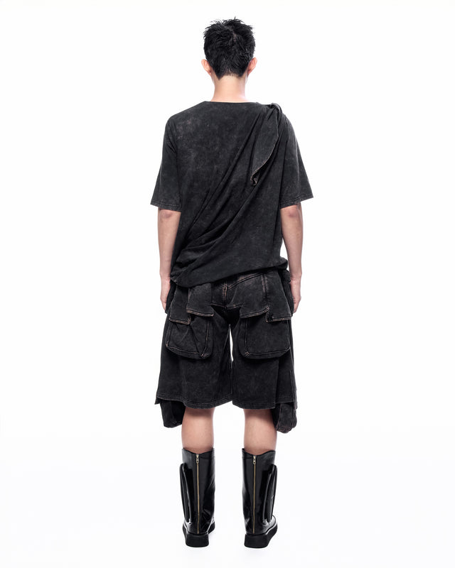 SS26 DRAPED CROSS BAG TOP (-40%)