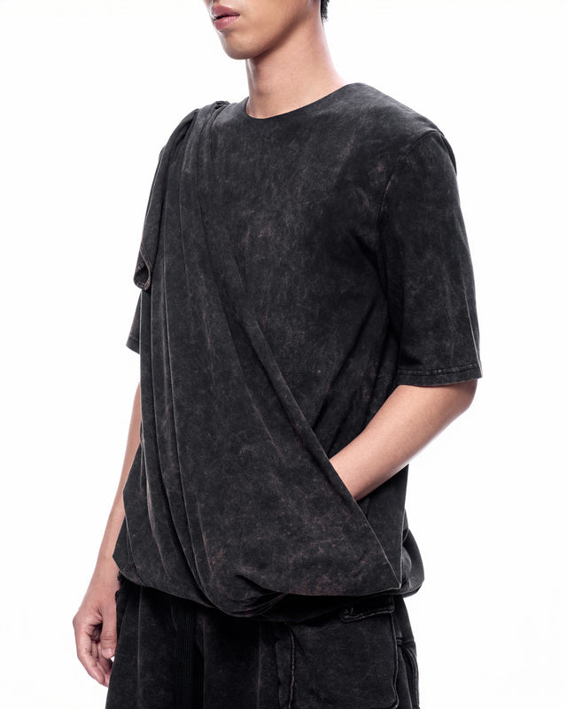 SS26 DRAPED CROSS BAG TOP (-40%)