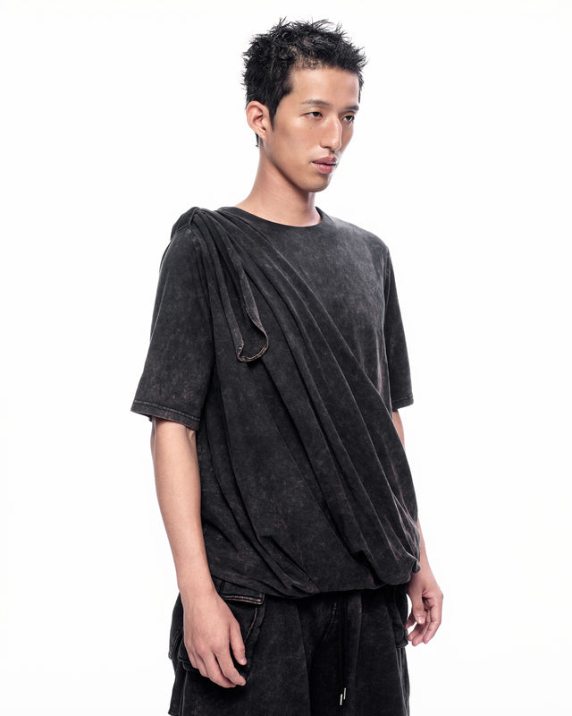 SS26 DRAPED CROSS BAG TOP (-40%)