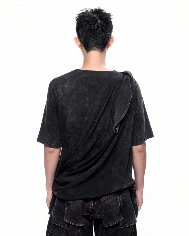 SS26 DRAPED CROSS BAG TOP (-40%)