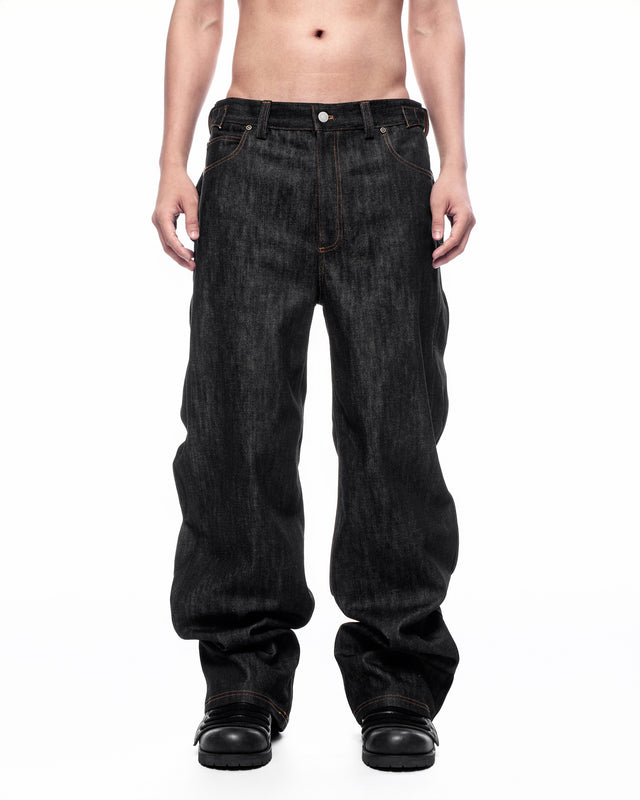 SS26 LONG BACK POCKET JEANS (-30%)
