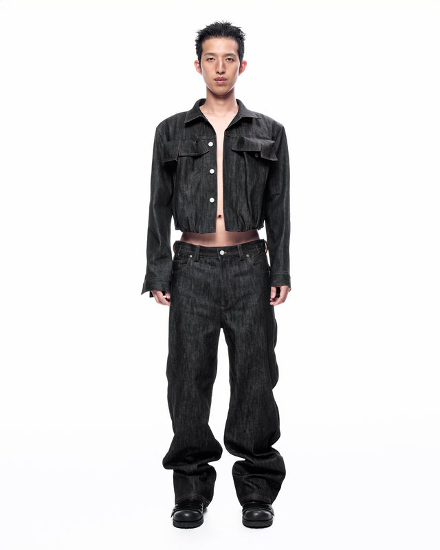 SS26 LONG BACK POCKET JEANS (-30%)